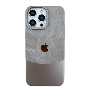 Luxurious Color Blocked Velvet Slim Case