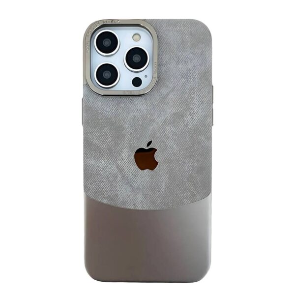 Luxurious Color Blocked Velvet Slim Case
