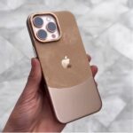 Luxurious Color Blocked Velvet Slim Case