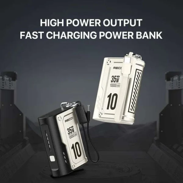 Recci High Power Output Fast Charging PD Power Bank 10000mAh - 35W