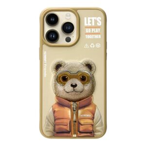 Nimmy Official Embroidery Jacket Series Case Cover – Teddy