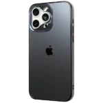 Electroplated Matte Acrylic Lens Design Tempered Glass Case