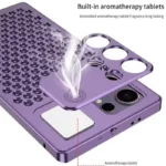 Metal Heat Dissipation Aluminum Fragrance Cooling Cover Shockproof for Samsung