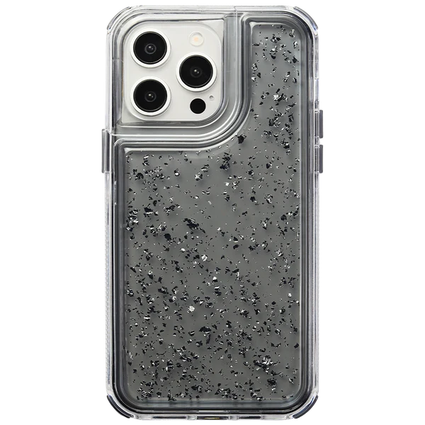 Glitter Shield Transparent Bumper Case