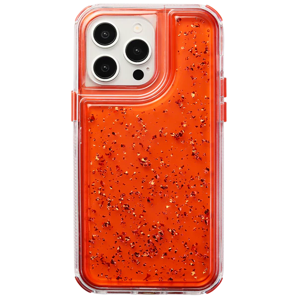 Glitter Shield Transparent Bumper Case