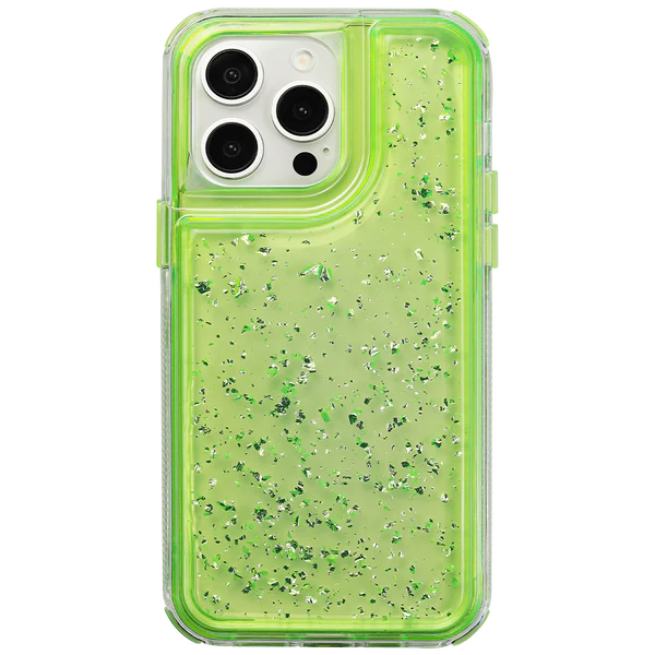 Glitter Shield Transparent Bumper Case
