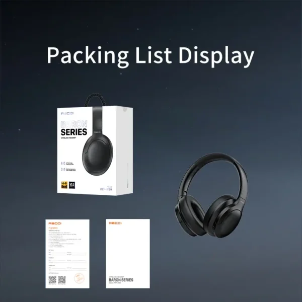 Recci Baron Series Bluetooth Earphone