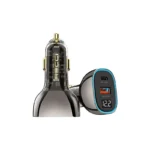 RECCI TRANSPARENT CAR CHARGER WITH DIGITAL DISPLAY