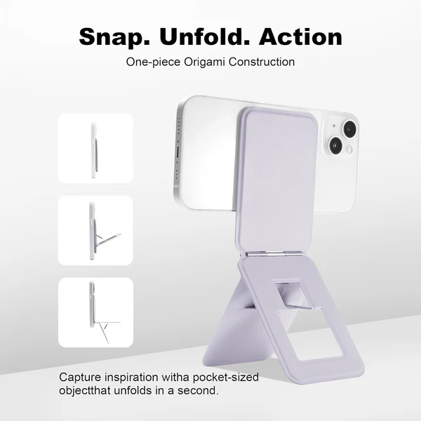 HDD Ultra Slim Magnetic Selfie Holder Foldable Stylish Grip Stand
