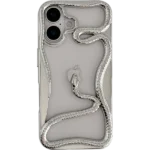 FLIRACON 3D Snake Hollow Shockproof Heat Dissipation Case