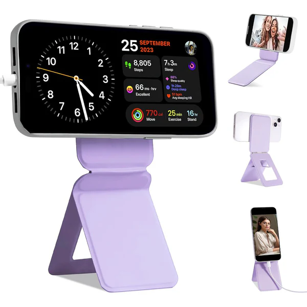 HDD Ultra Slim Magnetic Selfie Holder Foldable Stylish Grip Stand