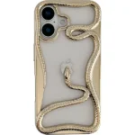 FLIRACON 3D Snake Hollow Shockproof Heat Dissipation Case