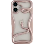 FLIRACON 3D Snake Hollow Shockproof Heat Dissipation Case