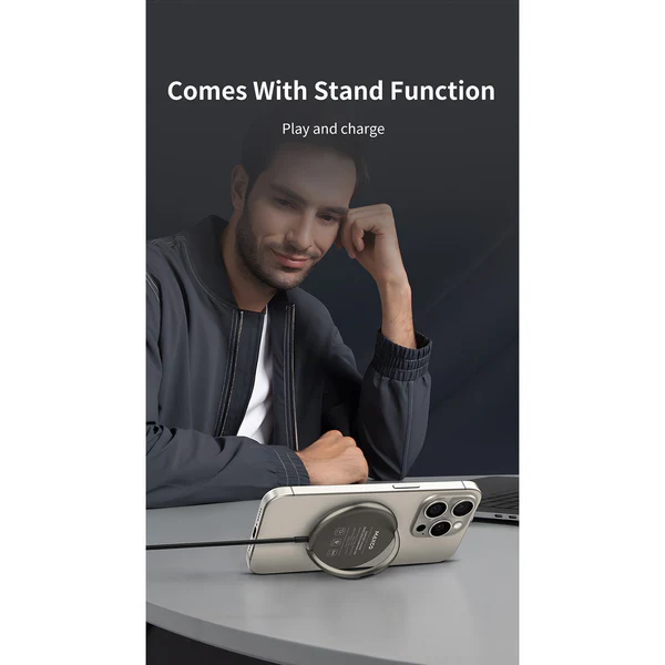 Maxco Wireless Charger with Type-C Cable 15W