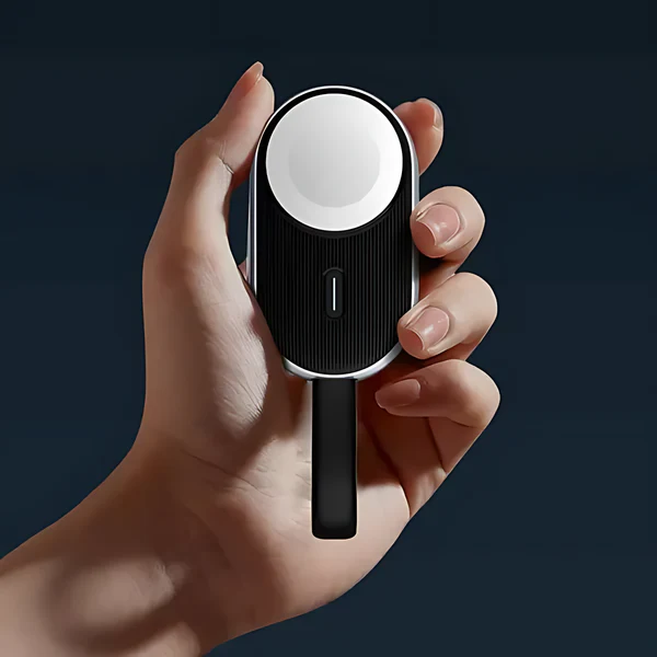 Maxco 2-in-1 Smart Self-Charging Magnetic Watch Charger Power Bank 1200mAh
