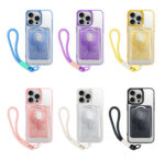 Transparent Magsafe wallet case for iphone