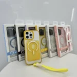 Transparent Magsafe wallet case for iphone