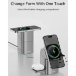 MAXCO Geometry II Qi2 Full Touch Magnetic Wireless Charger 15W Fast Charging