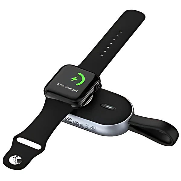 Maxco 2-in-1 Smart Self-Charging Magnetic Watch Charger Power Bank 1200mAh