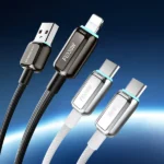 Recci Lamp Display Type-C to Lightning 30W Fast Charging Cable