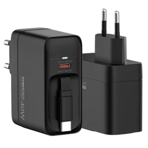 Recci 40W GaN Fast Charger with USB-C Cable