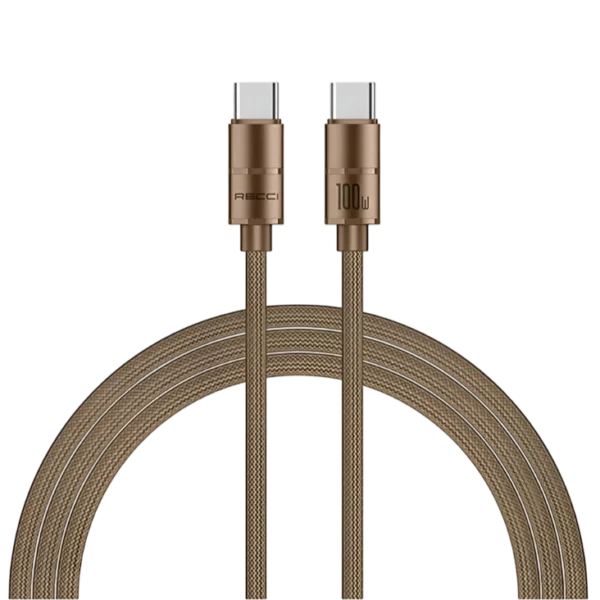 Recci Warrior 100W USB-A to Type-C Fast Charging Cable 1.2m