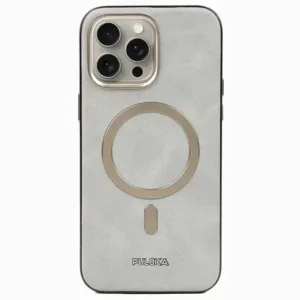 Puloka Solemn Premium MagSafe Leather Case