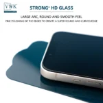 VWK HD Tempered Glass Screen Protector Edge To Edge Coverage