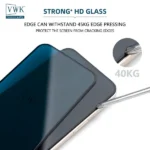 VWK HD Tempered Glass Screen Protector Edge To Edge Coverage