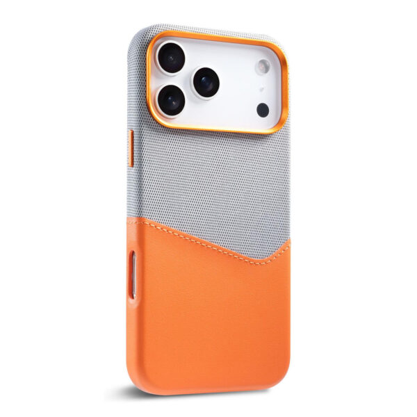 Cloth Textue Stitching Card Slot Magnetic Phone Case