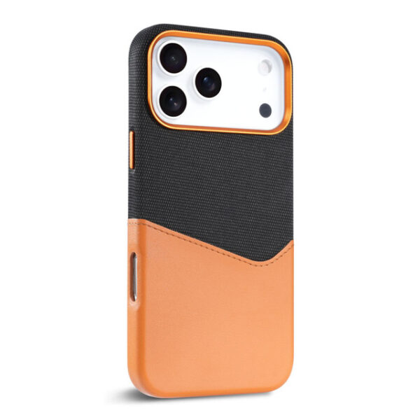 Cloth Textue Stitching Card Slot Magnetic Phone Case