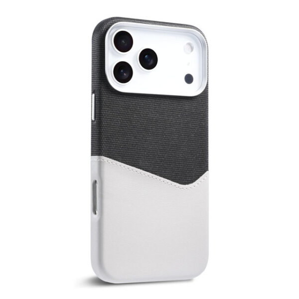 Cloth Textue Stitching Card Slot Magnetic Phone Case