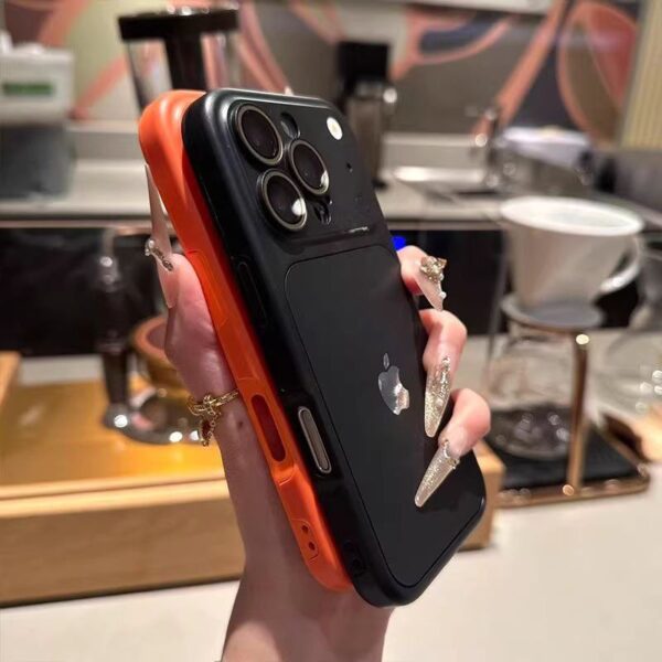 Double Protection Silicone iPhone Case with Camera Protection
