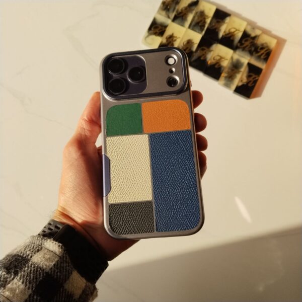 Sheen Leather Metal Frame Magsafe Case iPhone 17 Pro Max
