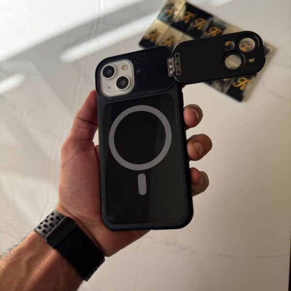 Hybred MagSafe Case With Integrated Slide-To-Lock Camera Cover