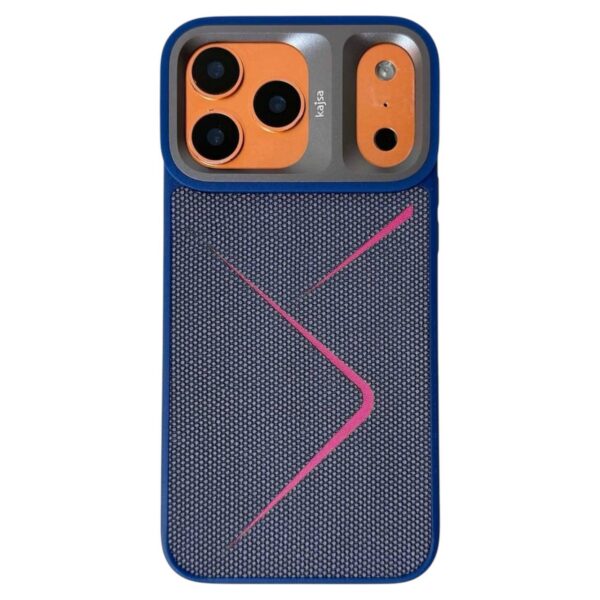 Kajsa Textured Fabric Case with Camera Protection for iPhone 17 Pro Max