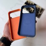 Halfway Leather Case iPhone 17 Pro Max