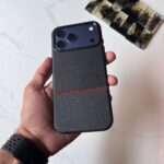 Halfway Leather Case iPhone 17 Pro Max