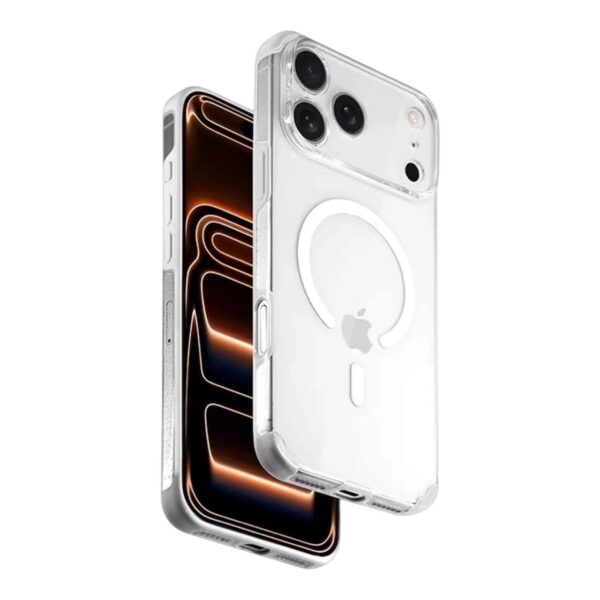 HDD Slim MagSafe Ultra Thin Transparent Case for 17 Pro Max