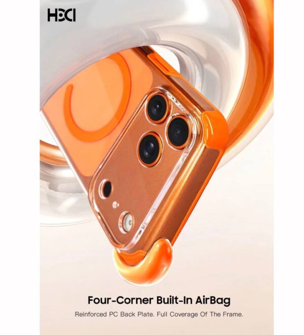 HDD Slim MagSafe Ultra Thin Transparent Case for 17 Pro Max