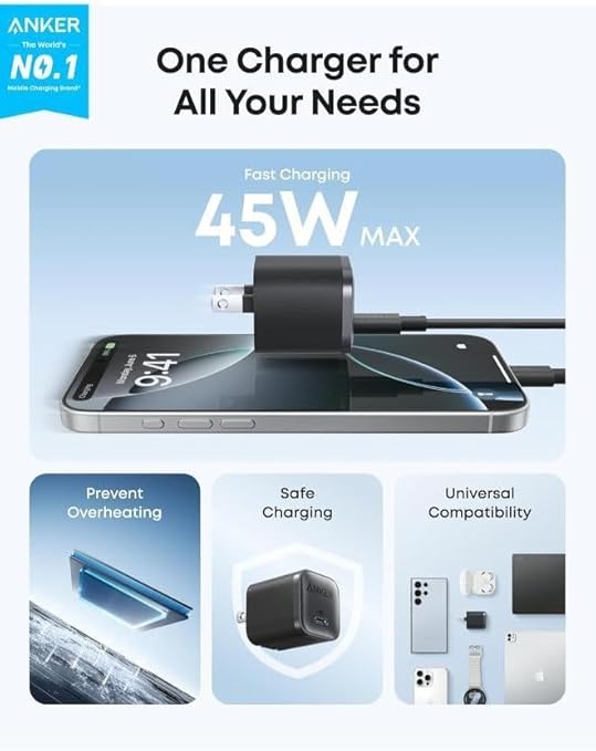 Anker Nano 45W GaN Type-C Fast Charger