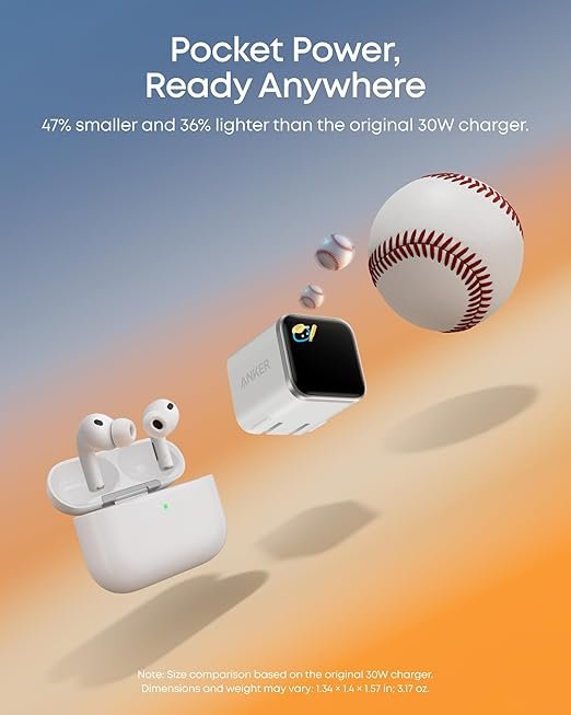 Anker Nano Ai 45W Smart Fast Charger with Care Mode