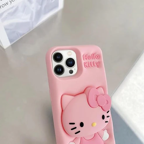 3D Cartoon Hello Kitty Case