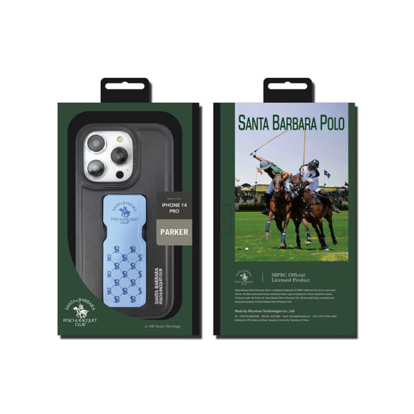 Leather Polo Phone Case with Grip Stand