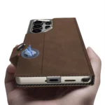 New Flip Card Holder Wallet Leather Case for Samsung