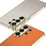 GKK Electroplating PU Leather TPU Phone Back Cover For Samsung 26 Ultra