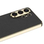 GKK Electroplating PU Leather TPU Phone Back Cover For Samsung 26 Ultra