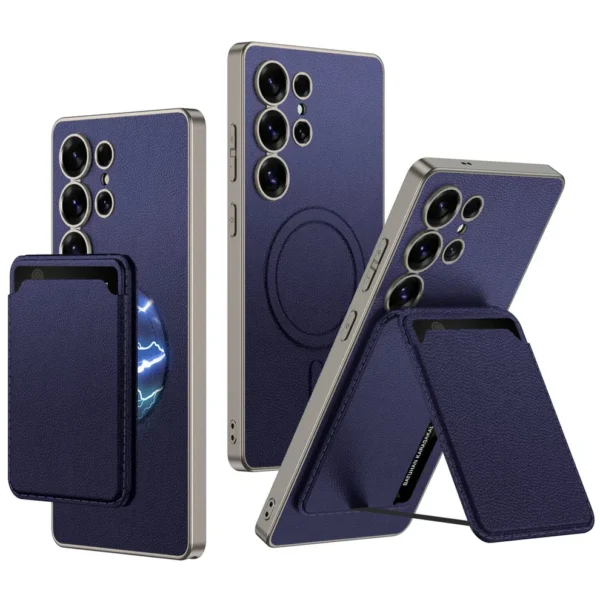 GKK Magnetic Detachable Wallet Phone Case For Samsung