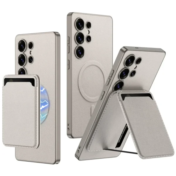 GKK Magnetic Detachable Wallet Phone Case For Samsung