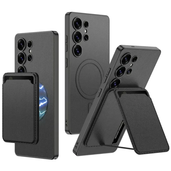 GKK Magnetic Detachable Wallet Phone Case For Samsung